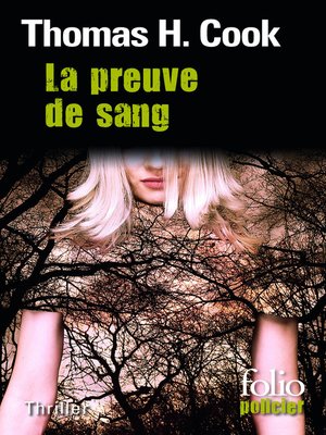 cover image of La preuve de sang